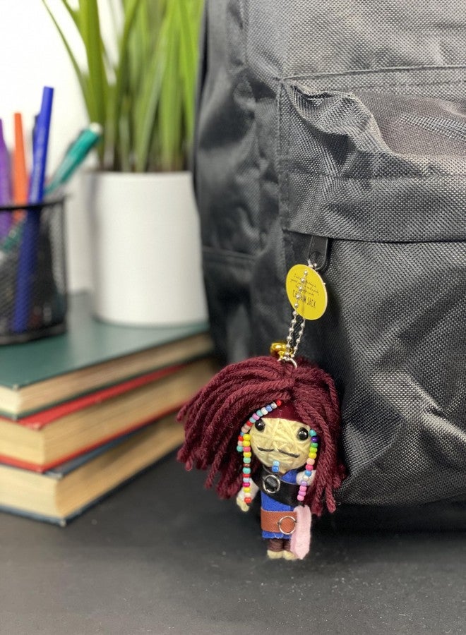 Watchover Voodoo 3-Inch Captain Jack Keychain - Handcrafted Gift to Bring Good Luck and Positivity Everywhere You Go - Image 4